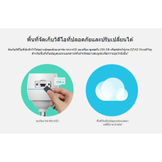 กล้องวงจรปิด Ezviz รุ่น C3TN Wi-Fi Camera ความคมชัด 2 ล้านพิกเซล